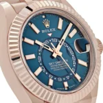 Replica Rolex Sky-Dweller 336935 Everose Gold Blue Dial Jubilee - Image 5
