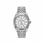 Replica Rolex Sky-Dweller 336934 Stainless Steel White Dial Jubilee