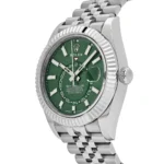 Replica Rolex Sky-Dweller 336934 Stainless Steel Green Dial Jubilee - Image 3