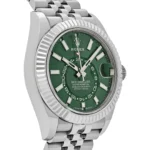 Replica Rolex Sky-Dweller 336934 Stainless Steel Green Dial Jubilee - Image 4