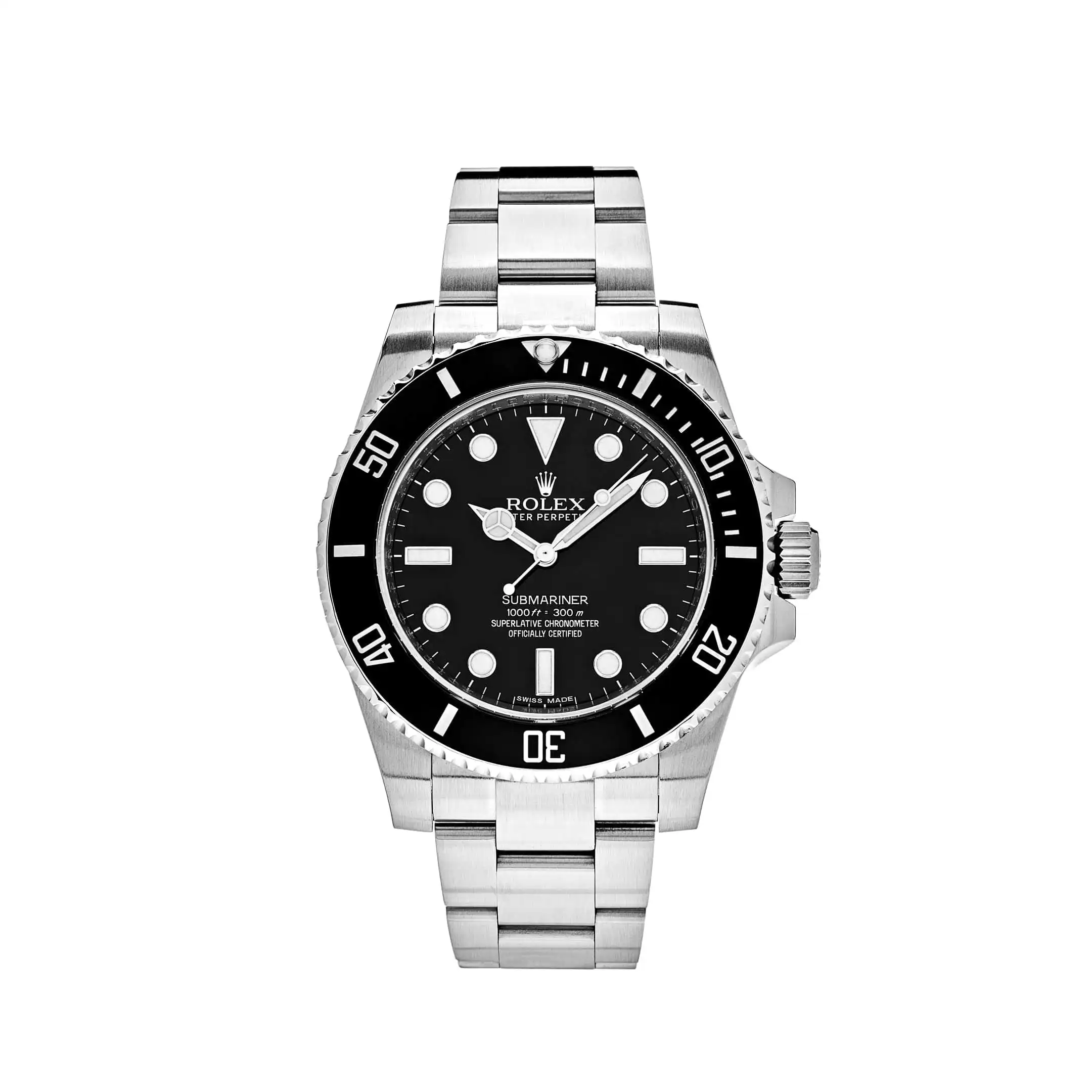 zlijd5jy4ex.webp Replica Rolex Submariner No Date 114060 Stainless Steel Black Dial - Image 1