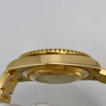 Rolex Submariner Date Replica 116618LN Yellow Gold Black Dial - Image 5