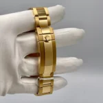Rolex Submariner Date Replica 116618LN Yellow Gold Black Dial - Image 6