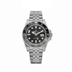 Rolex GMT-Master II Replica 126710GRNR 'Bruce Wayne' Stainless Steel Black Dial Jubilee