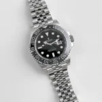 Rolex GMT-Master II Replica 126710GRNR 'Bruce Wayne' Stainless Steel Black Dial Jubilee - Image 3