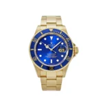 Replica Rolex Submariner Date Replica 16618LB Yellow Gold Blue Dial