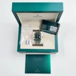 Rolex Submariner Date Replica 16610LV 'Kermit' Bezel Stainless Steel Black Dial Oyster - Image 12