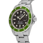 Rolex Submariner Date Replica 16610LV 'Kermit' Bezel Flat 4 Stainless Steel Black Dial Oyster - Image 3