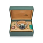 Rolex Submariner Date Replica 16610LV 'Kermit' Bezel Flat 4 Stainless Steel Black Dial Oyster - Image 7
