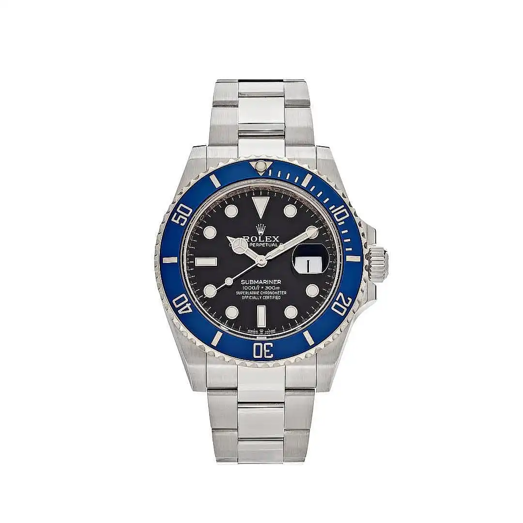 c2ldzcen2pv.webp Rolex Submariner Date Replica 126619LB White Gold Black Dial Blue Bezel - Image 1