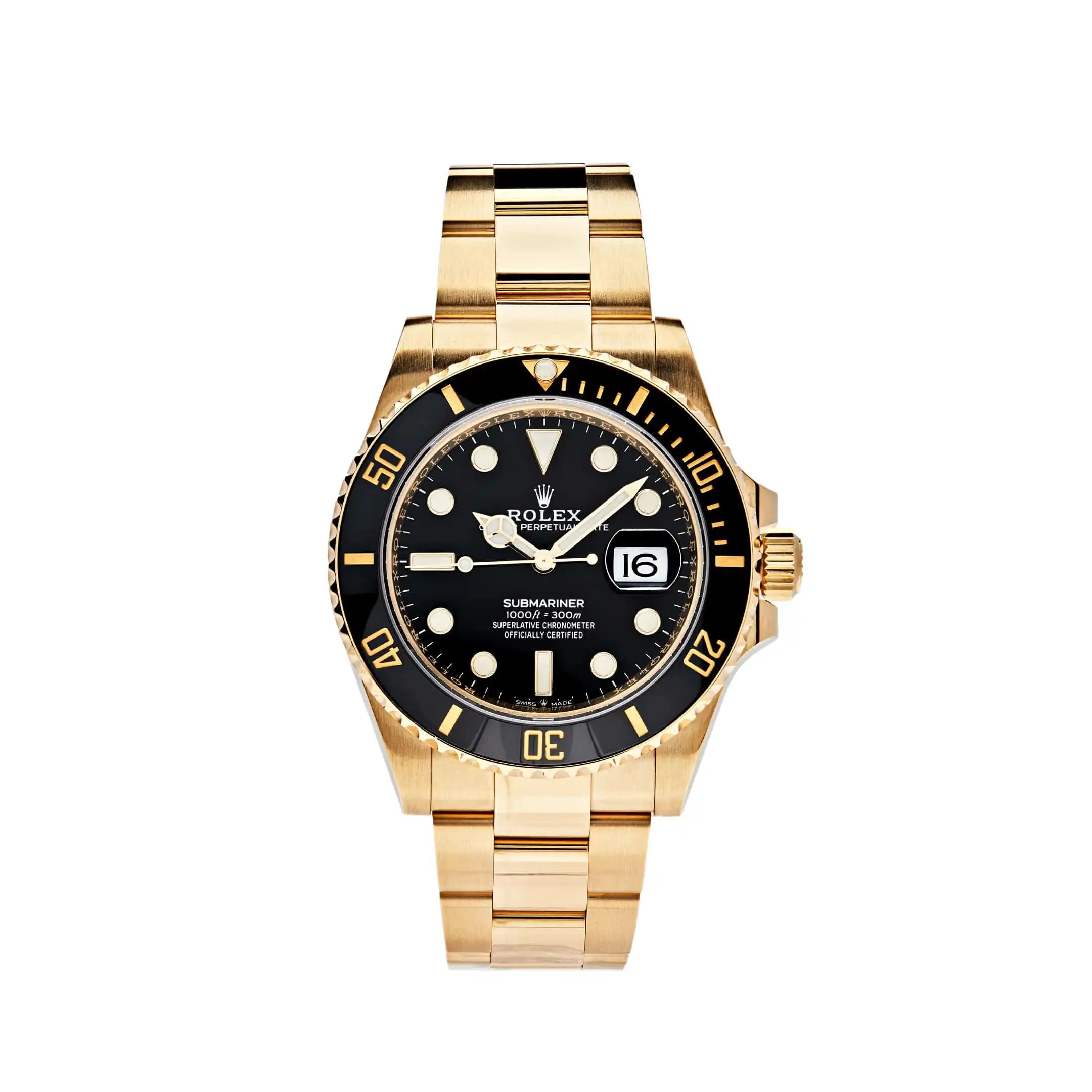 vryvfyctws5.webp Rolex Submariner Date Replica 126618LN Yellow Gold Black Dial - Image 1