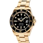 Rolex Submariner Date Replica 126618LN Yellow Gold Black Dial - Image 3