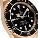Rolex Submariner Date Replica 126618LN Yellow Gold Black Dial - Image 4