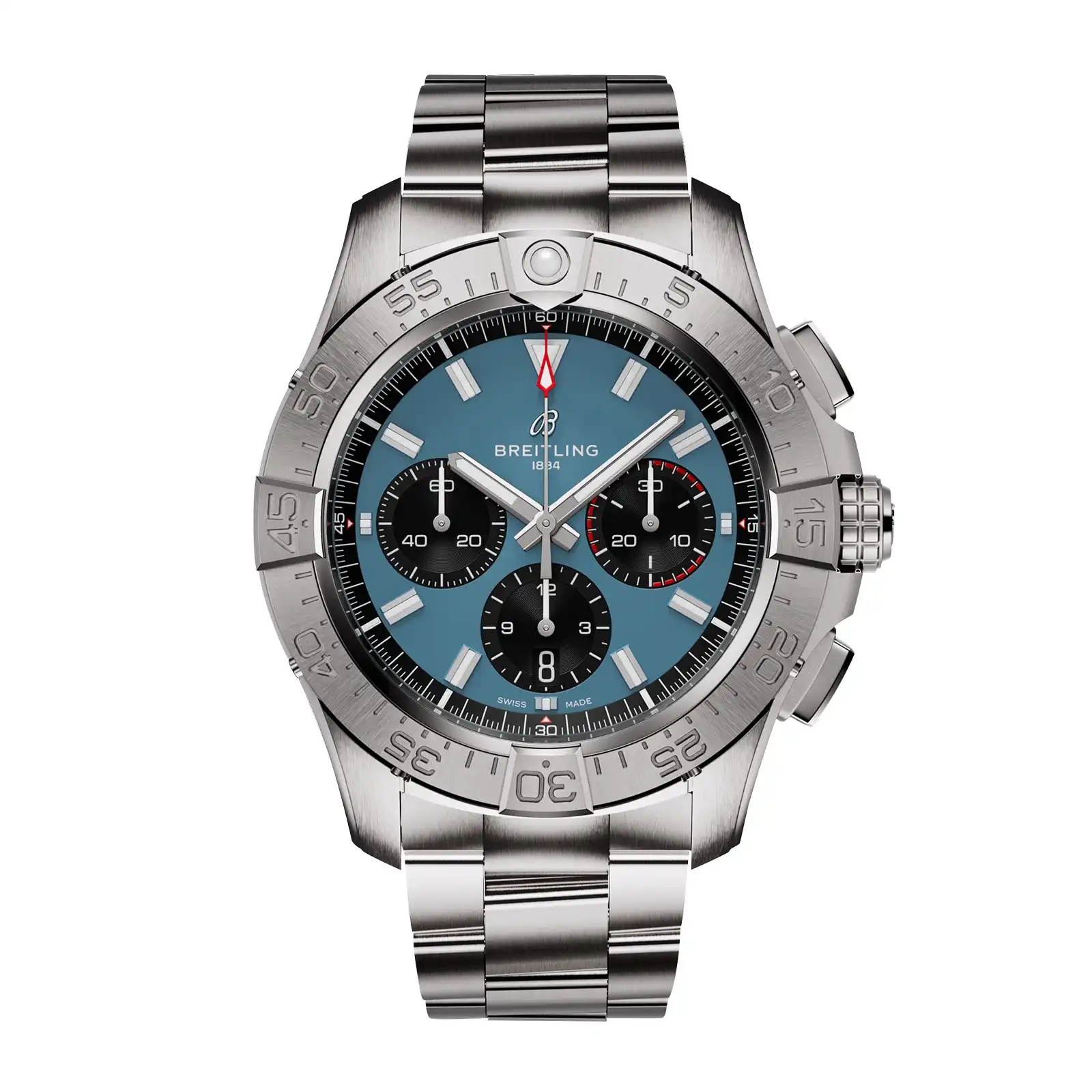 ur3gal54bm4.webp Replica Breitling Avenger Chronograph B01 44mm Mens Blue Stainless Steel AB0147101C1A1 - Image 1