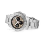 Replica Breitling Avenger Chronograph B01 44mm Mens Beige Stainless Steel AB0147101A1A1 - Image 3