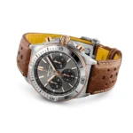 Replica Breitling Chronomat B01 Triumph 42mm Mens Grey TB0134101M1X1 - Image 3