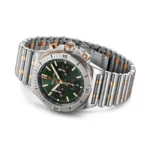 Replica Breitling Chronomat B01 Chronograph 42mm Mens Green UB0134131L1U1 - Image 4