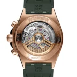 Replica Breitling Chronomat B01 Chronograph 42mm Mens Green Rubber RB0134101L1S1 - Image 2