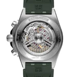 Replica Breitling Chronomat B01 Chronograph 42mm Mens Green Rubber AB0134101L2S1 - Image 2