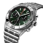 Replica Breitling Chronomat B01 Chronograph 42mm Mens Green AB0134101L2A1 - Image 3