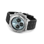 Replica Breitling Chronomat B01 Chronograph 42mm Mens Blue Rubber PB0134101C1S2 - Image 4