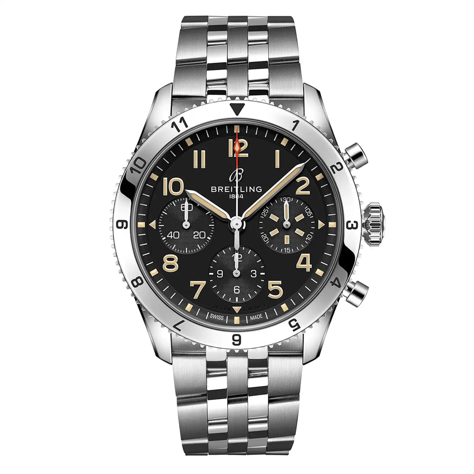 bboov3rhsav.webp Replica Breitling Classic AVI Chronograph 42 P-51 Mustang Stainless Steel A233803A1B1A1 - Image 1