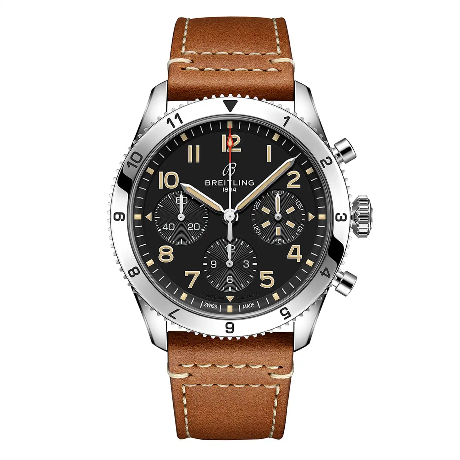 d10mq2ost0e.webp Replica Breitling Classic AVI Chronograph 42 P-51 Mustang Leather Strap A233803A1B1X1 - Image 1