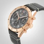 Replica Breitling Classic AVI Chronograph 42 P-51 Mustang 18K Red Gold Leather Strap R233801A1B1X1 - Image 7