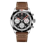 Replica Breitling Classic AVI Chronograph 42 Mosquito Leather Strap Y233801A1B1X1 - Image 9