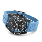 Replica Breitling Endurance Pro 44mm Turquoise Rubber Strap X82310281B1S1 - Image 3