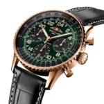 Replica Breitling Navitimer Cosmanaute 41mm Limited Edition Mens Green RB12302A1L1P1 - Image 2