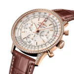 Replica Breitling Navitimer Chronograph 41mm Mens Cream Dial RB0139631G1P1 - Image 2