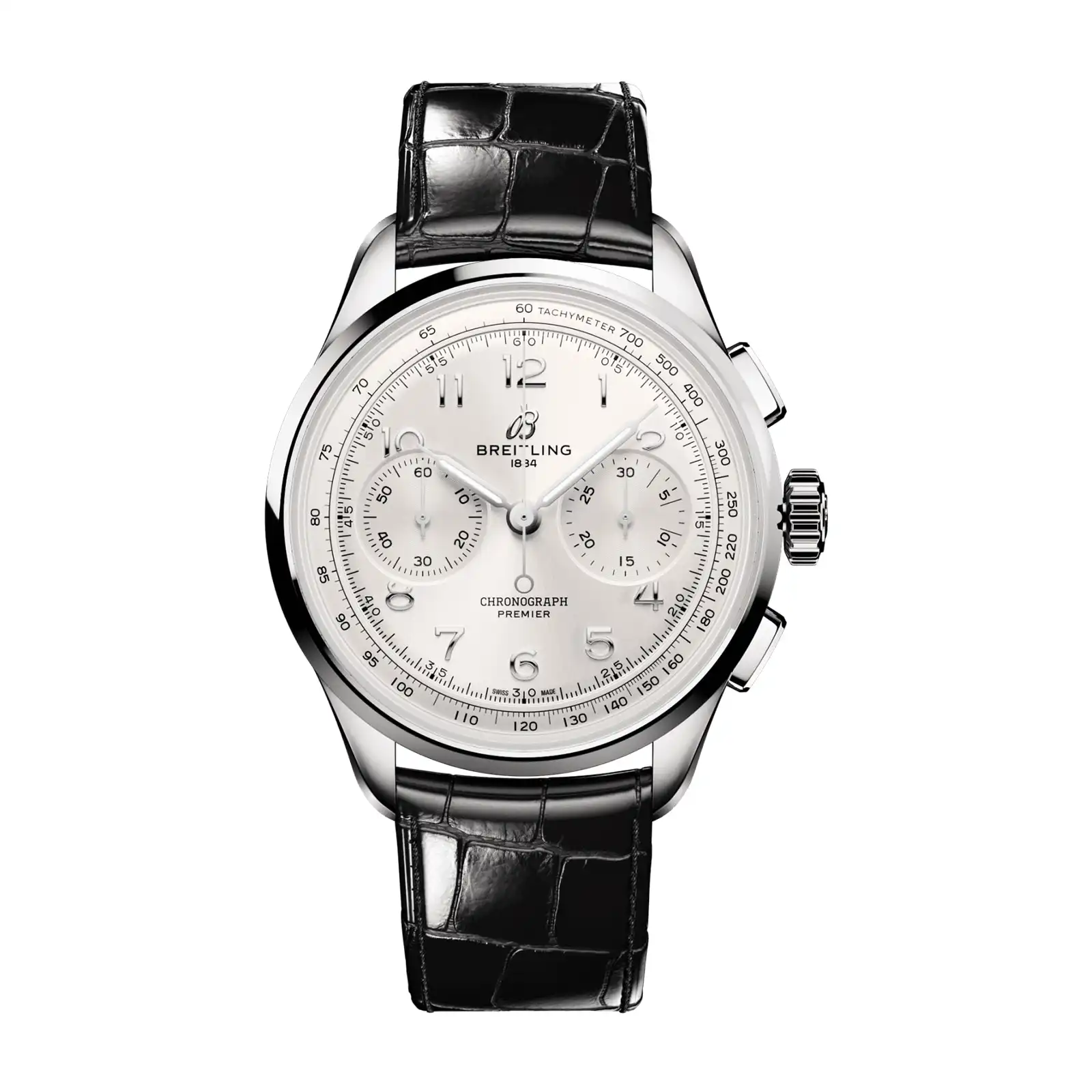 quoal4k4vhw.webp Replica Breitling Premier B09 Chonograph 40mm Mens Silver AB0930371G1P1 - Image 1