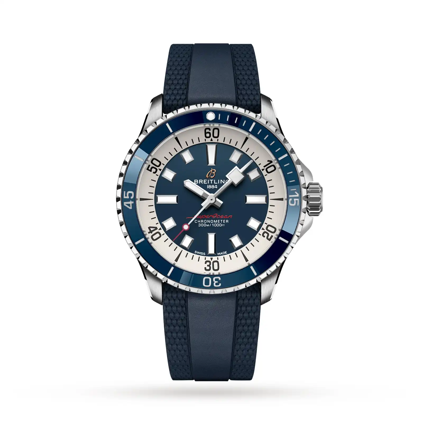 pweqb0c3y2t.webp Replica Breitling Superocean Automatic 42 Stainless Steel Rubber Strap A17375E71C1S1 - Image 1