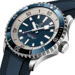 Replica Breitling Superocean Automatic 42 Stainless Steel Rubber Strap A17375E71C1S1 - Image 3