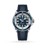 Replica Breitling Superocean Automatic 42 Stainless Steel Rubber Strap A17375E71C1S1 - Image 7