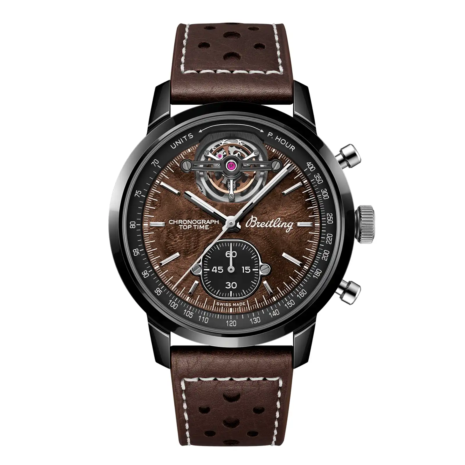 qxrwf4jukte.webp Replica Breitling Top Time B21 Chevrolet Corvette Tourbillon 44mm Mens Brown SB21252A1Q1X1 - Image 1
