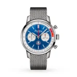 Replica Breitling Top Time B01 Classic Cars Shelby Cobra 41mm Mens Mesh Strap AB01763A1C1A1