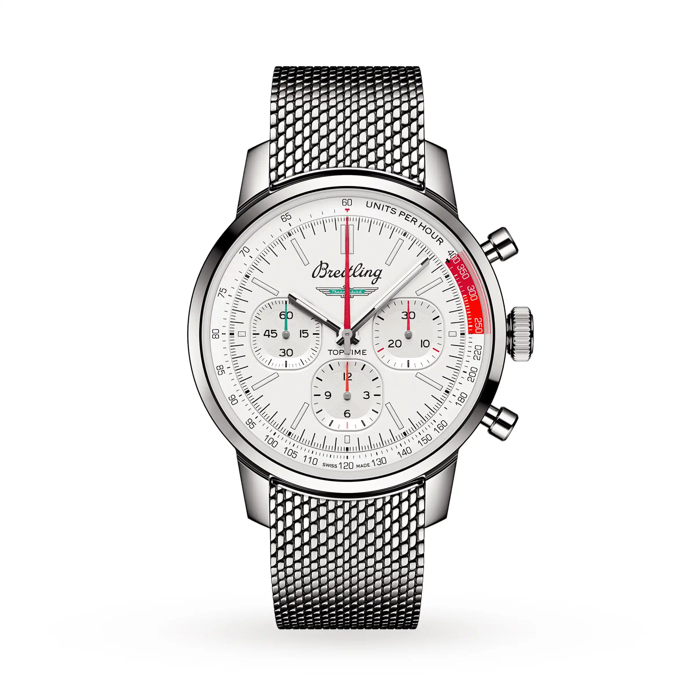 oqhom2s0ua4.webp Replica Breitling Top Time B01 Classic Cars Ford Thunderbird 41mm Mens Mesh Strap AB01766A1A1A1 - Image 1