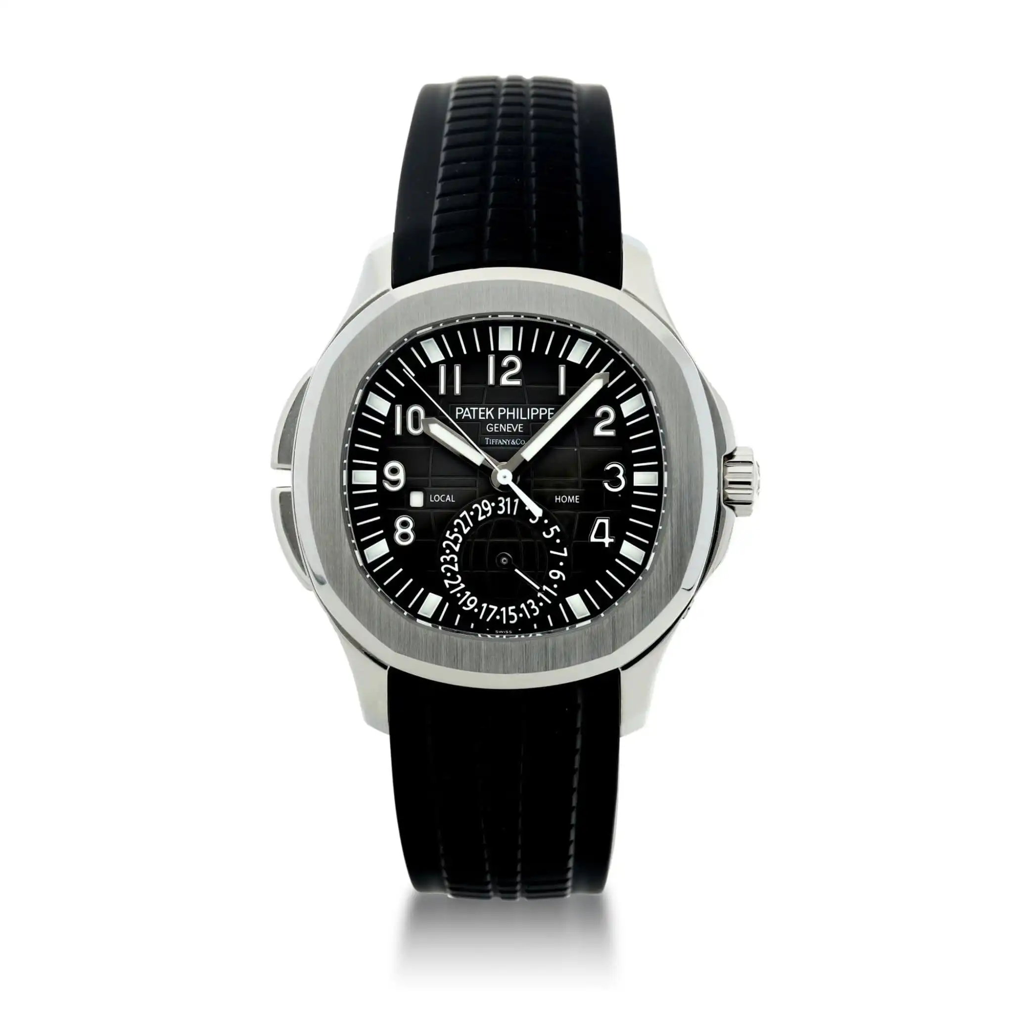gmaby04aqsb.webp Replica Patek Philippe Aquanaut Travel Time Tiffany & Co. 5164A-001 - Image 1