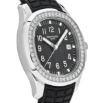 Replica Patek Philippe Aquanaut Luce 5267/200A-001 Black Dial Diamond Bezel - Image 4