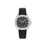 Replica Patek Philippe Aquanaut Luce 5267/200A-001 'Ladies Tiffany u0026 Co.' Black Dial Diamond Bezel