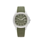 Replica Patek Philippe Aquanaut Luce 5267/200A-011 'Ladies' Stainless Steel Green Dial Diamond Bezel