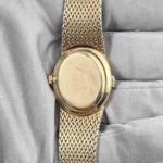 Replica Patek Philippe Ellipse Vintage Yellow Gold Black Onyx Dial Diamond Bezel - Image 10