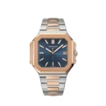 Replica Patek Philippe Cubitus 5821/1AR-001 Stainless Steel Rose Gold Blue Dial