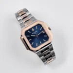 Replica Patek Philippe Cubitus 5821/1AR-001 Stainless Steel Rose Gold Blue Dial - Image 3