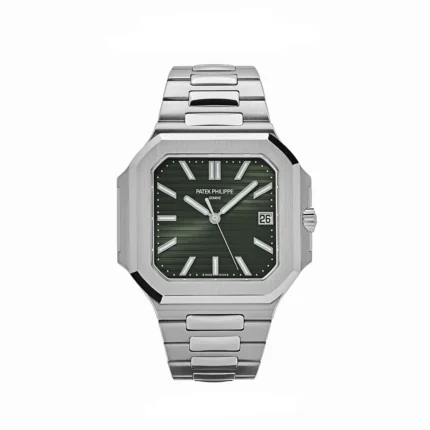 Replica Patek Philippe Cubitus 5821/1A-001 Stainless Steel Green Dial