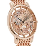 Replica Patek Philippe Calatrava Complications 5180/1R-001 Rose Gold Skeleton Dial - Image 4
