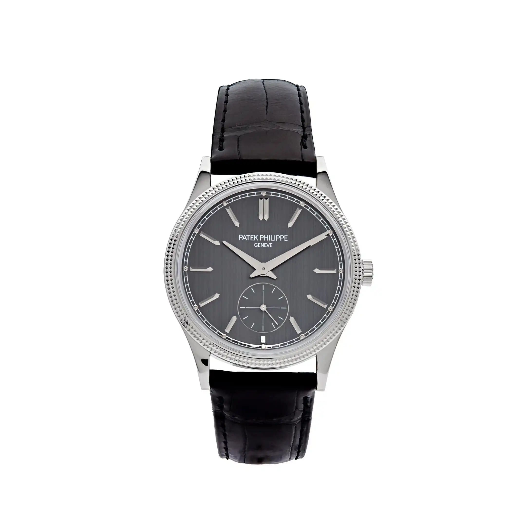 e0wkeo0f3i0.webp Replica Patek Philippe Calatrava 6119G-001 White Gold Grey Dial - Image 1