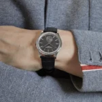 Replica Patek Philippe Calatrava 6119G-001 White Gold Grey Dial - Image 2